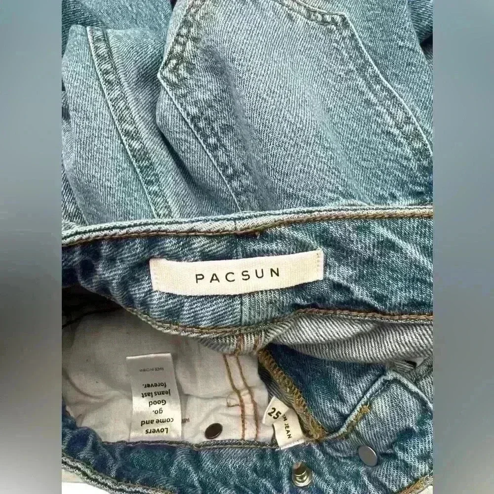 Pacsun Medium Blue Mom Jean 25” - Picture 8 of 9